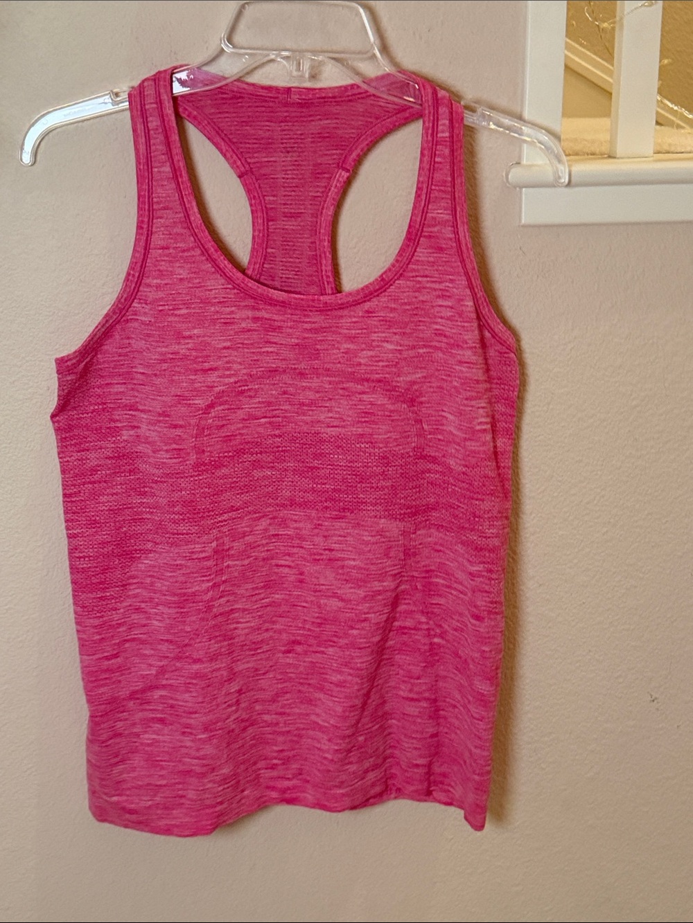 lululemon athletica Pink Heather Racerback Tank